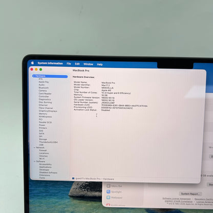 2026 Apple MacBook Pro 14" M5 8C GPU 4.6GHz 16GB RAM 512GB SSD A3434