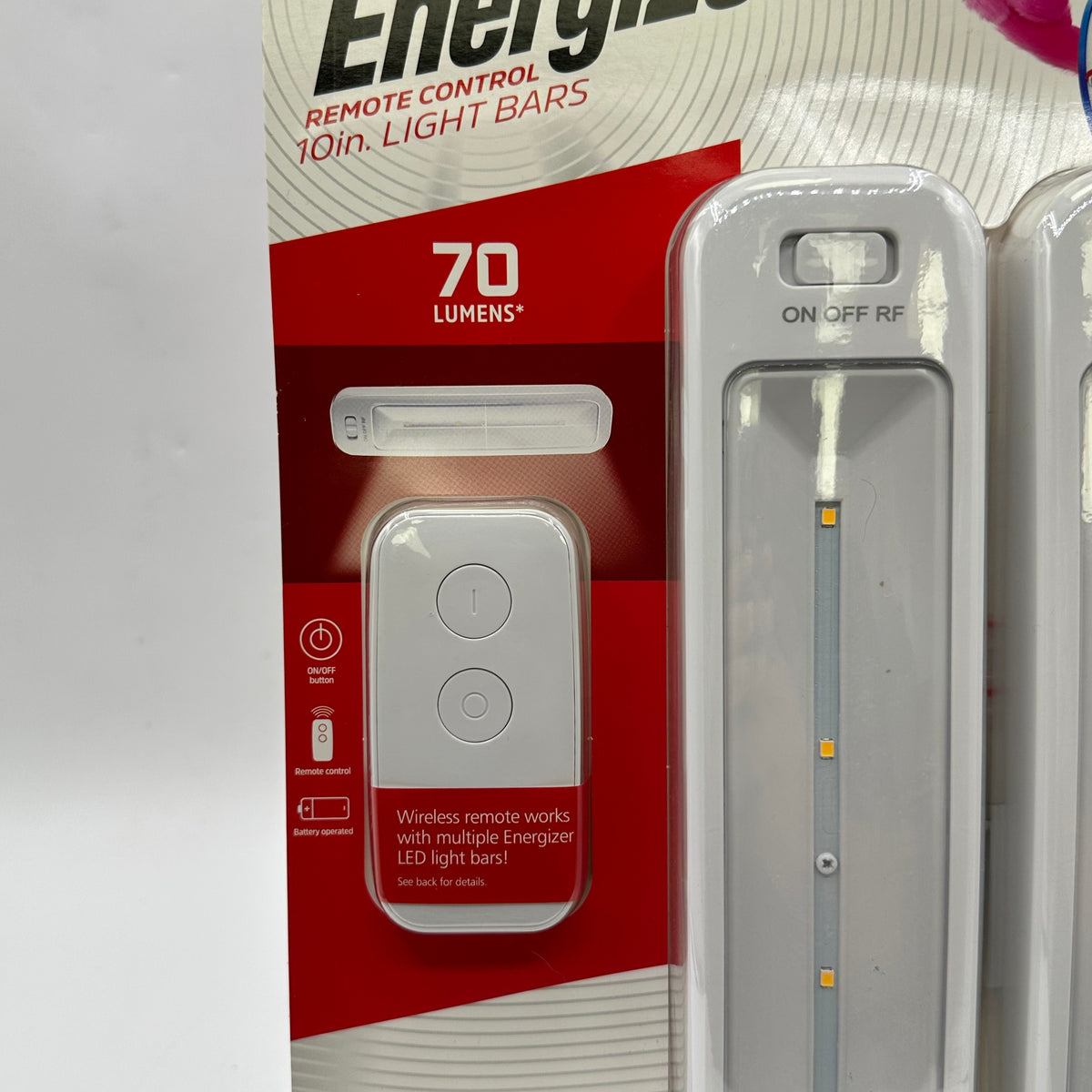New Energizer Remote Control 10in. Light Bars 44576