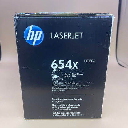 New HP 654X CF330X Black Ink Cartridge