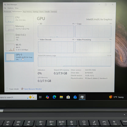 Lenovo ThinkPad X1 CARBON GEN 9 14" i7-1185G7 3.0GHz 16GB RAM 512GB SSD