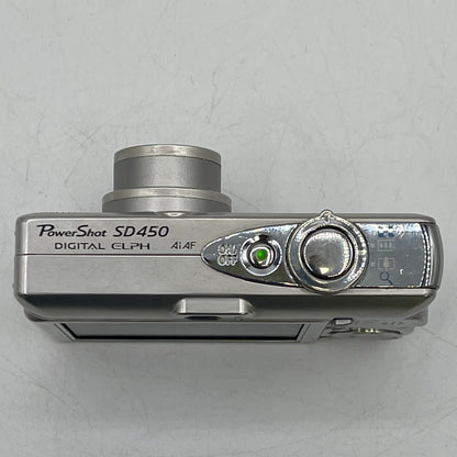 Canon PowerShot SD450 5.0MP Digital ELPH Read