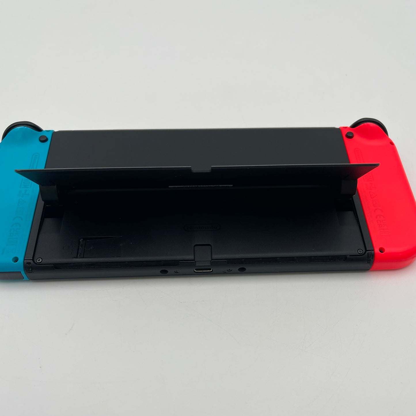 Nintendo Switch OLED Video Game Console HEG-001 Red/Blue