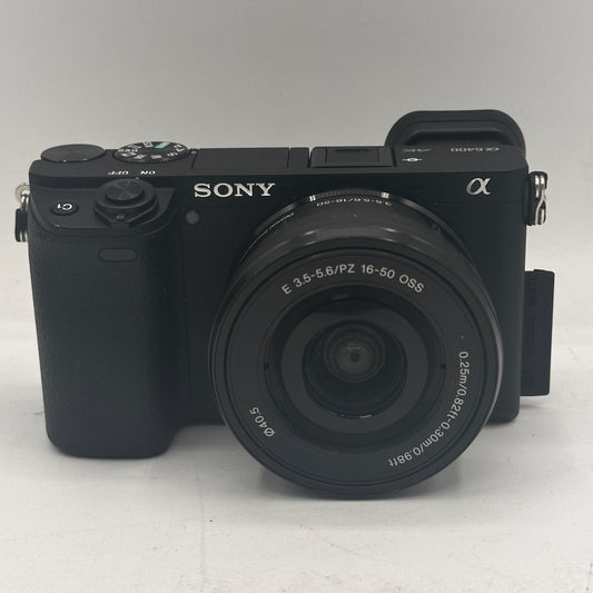 Sony Alpha A6400 24.2MP Compact Mirrorless Digital Camera
