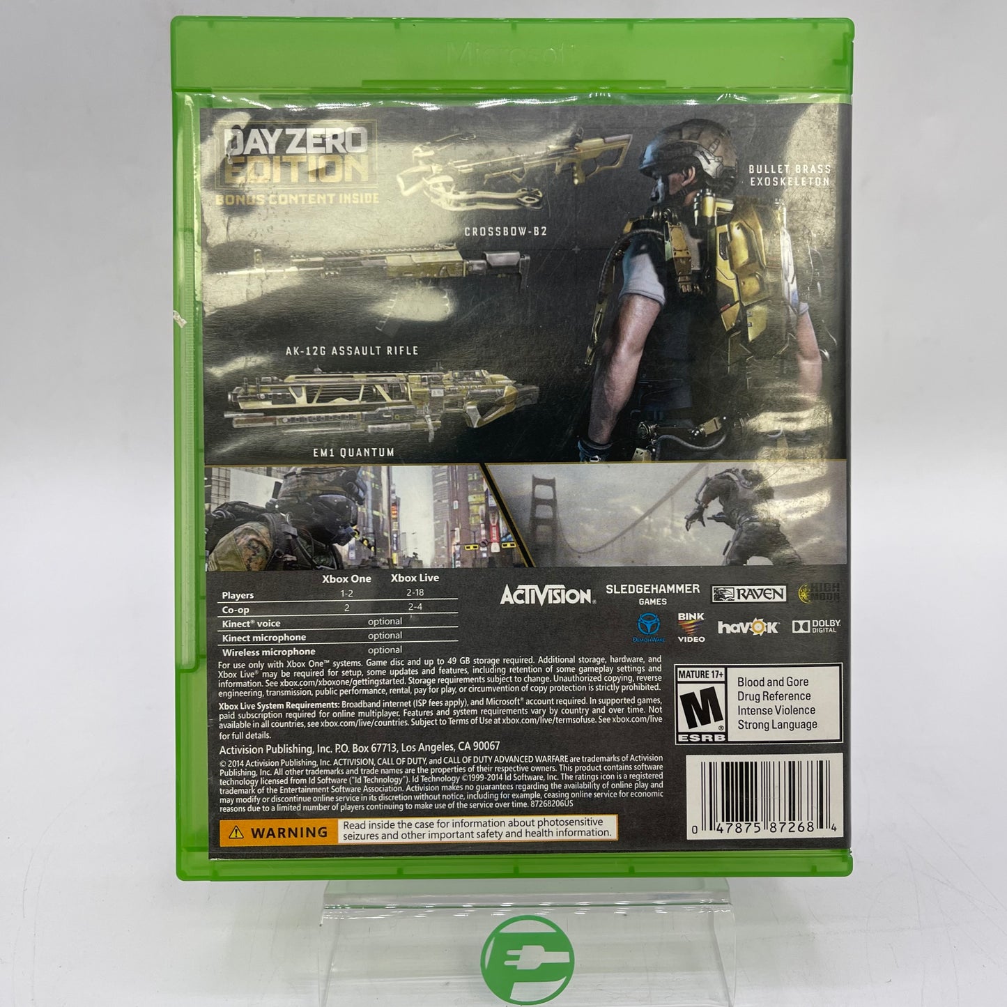 Call of Duty Advance Warfare (Microsoft Xbox One, 2014)
