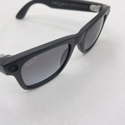 Ray-Ban Meta Wayfarer Gen 1 Matte Black Polarized RW4008 601ST3 AI Smart Glasses
