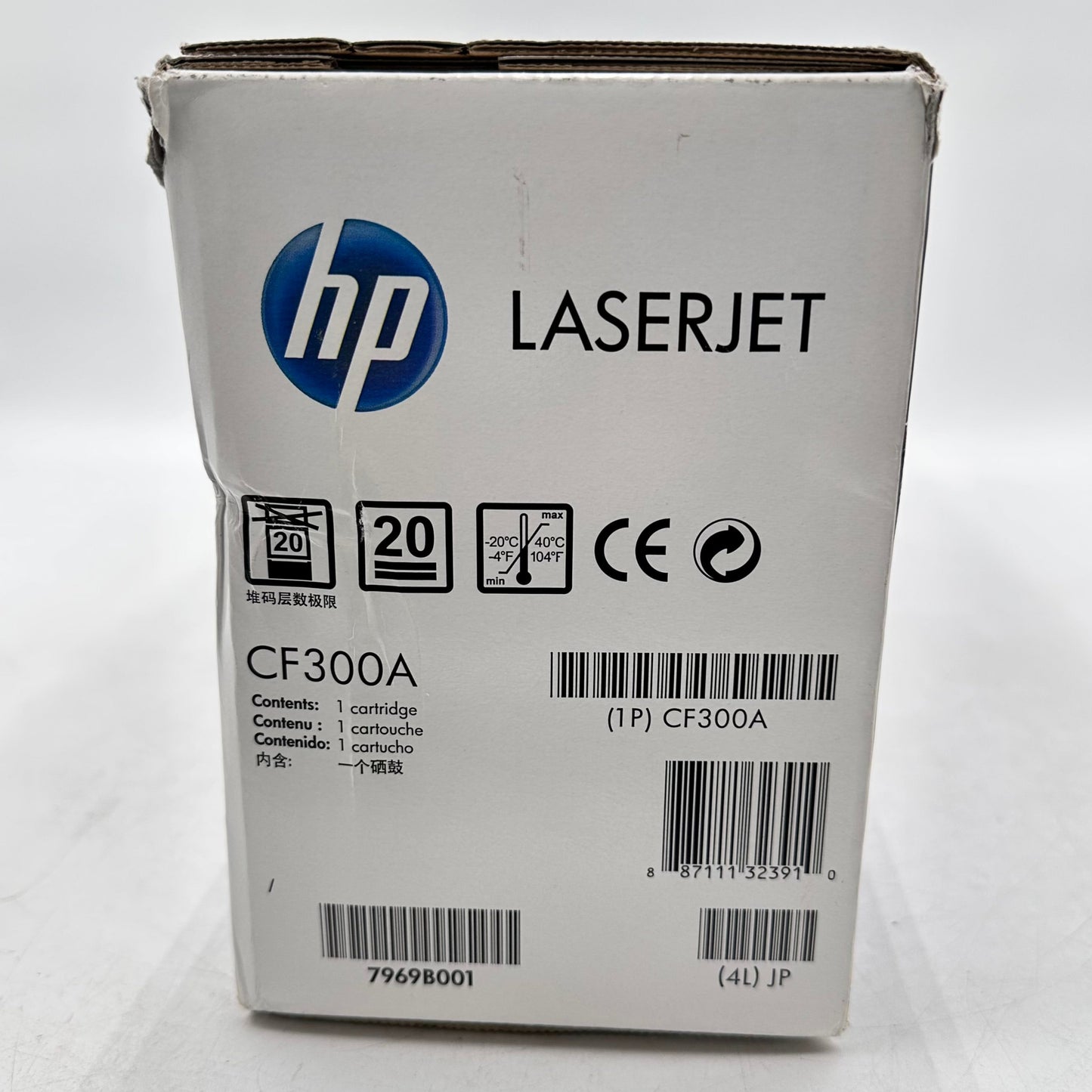 New HP LASERJET 827A Black Print Cartridge CF300A (Stickers on Box)