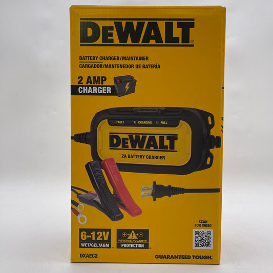 New DeWalt DXAEC2 12V Battery Charger/ Maintainer