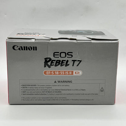 Canon EOS Rebel T7 24.1MP Digital SLR DSLR Camera With Accessories