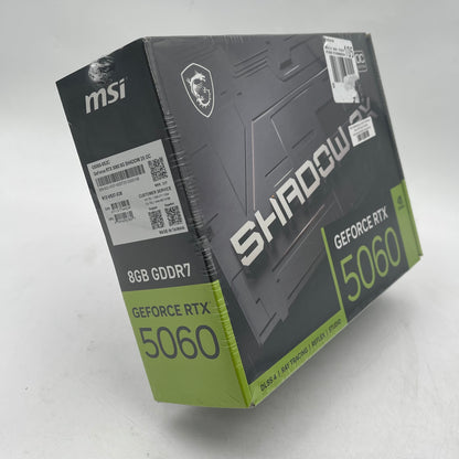 New MSI GeForce RTX 5060 Ventus 2X OC 8GB GDDR7 Graphics Card 912-V537-038