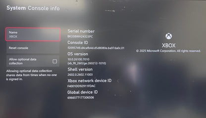 Microsoft Xbox Series S 1TB Console Gaming System Only Robot White 1883