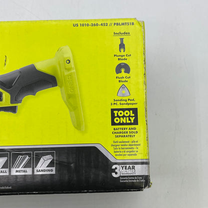 New Ryobi PBLMT51B 18V Brushless Multi Tool