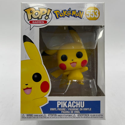 New Funko POP Games Pikachu Pokemon Vinyl Figure #553