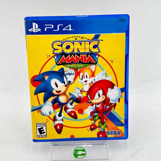 Sonic Mania Plus (Sony PlayStation 4 PS4, 2018)