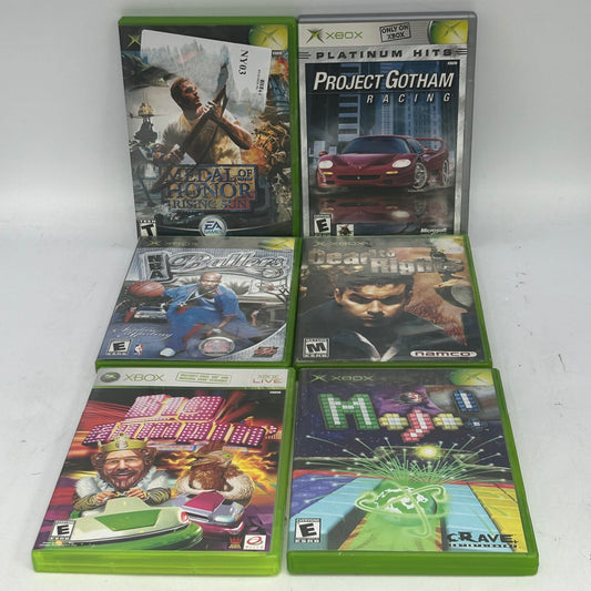 Lot of 8 Microsoft Xbox Games