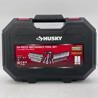 New Husky H94MTS 94-Peices Mechanics Tool Set