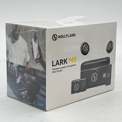 New Hollyland Lark M2 20Hz - 20kHz Wireless Microphone PSTI-SOC Mini Combo