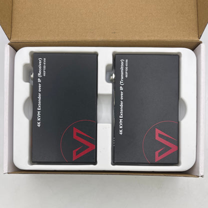 New AV ACCESS 4KIP 100-KVM 4k kvm Extender Over IP