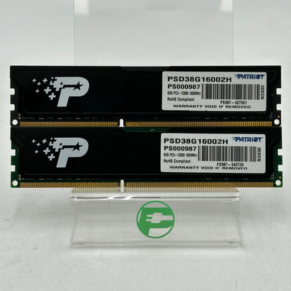 Patriot 16GB (2x8GB) RAM DDR3 1600MHz PSD38G16002H
