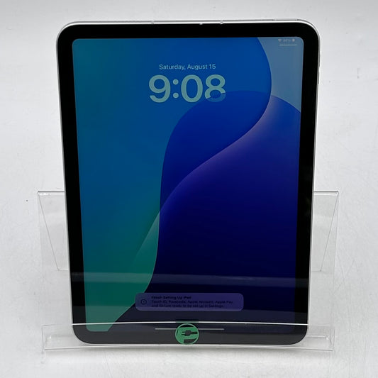 Factory Unlocked Apple iPad 11" (A16) 128GB Silver MD7F4LL/A