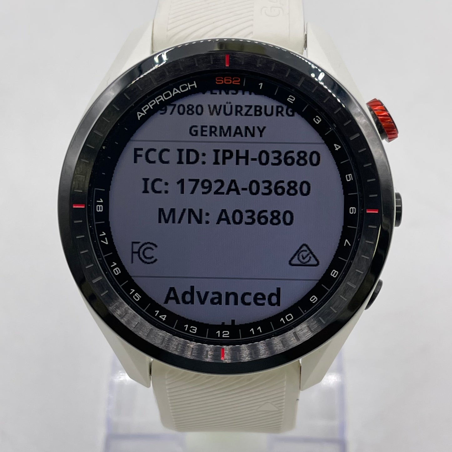 Garmin Approach S62 47mm Smart Watch A03680