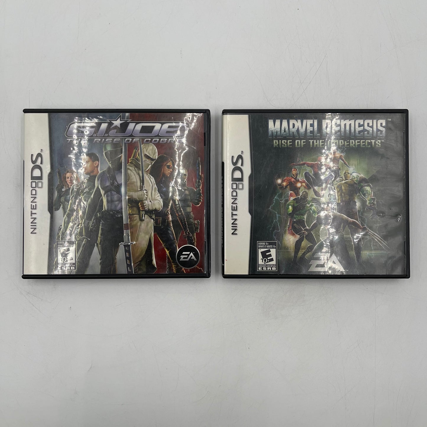 Lot of 2 Nintendo DS Games Marvel Nemesis | G.I.Joe