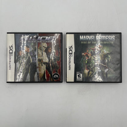 Lot of 2 Nintendo DS Games Marvel Nemesis | G.I.Joe