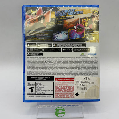 Naruto X Boruto Ultimate Ninja Storm Collections (Sony PlayStation 5 PS5, 2023)