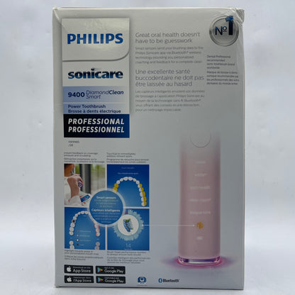 New Philips Sonicare 9400 Diamond Clean Smart Power Toothbrush HX9985/28