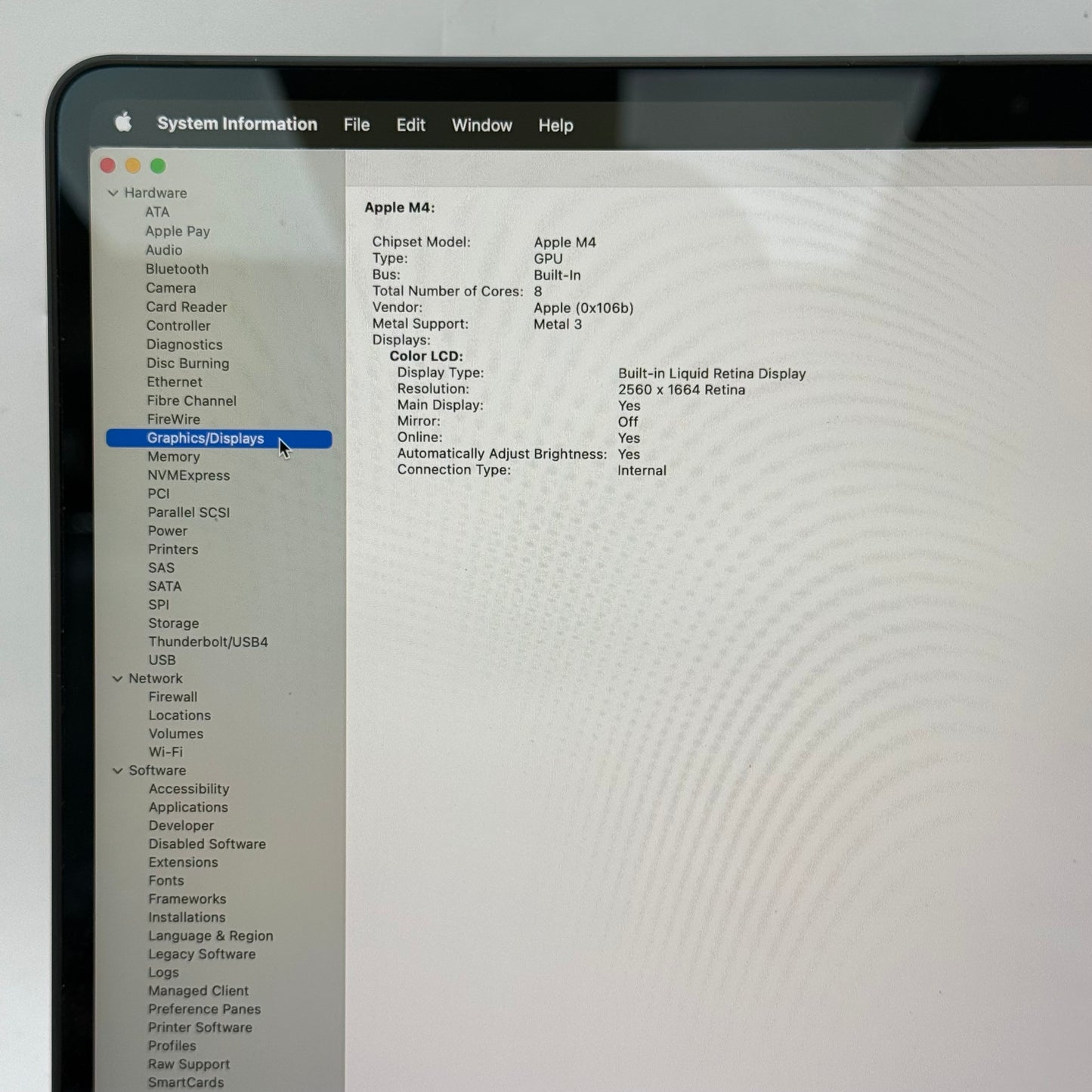 2025 Apple MacBook Air 13" M4 8C GPU 4.5GHz 16GB RAM 256GB SSD A3240
