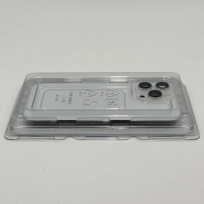New Genuine iPhone 16 Pro Max OEM Back Glass Replacement Kit - White Titanium