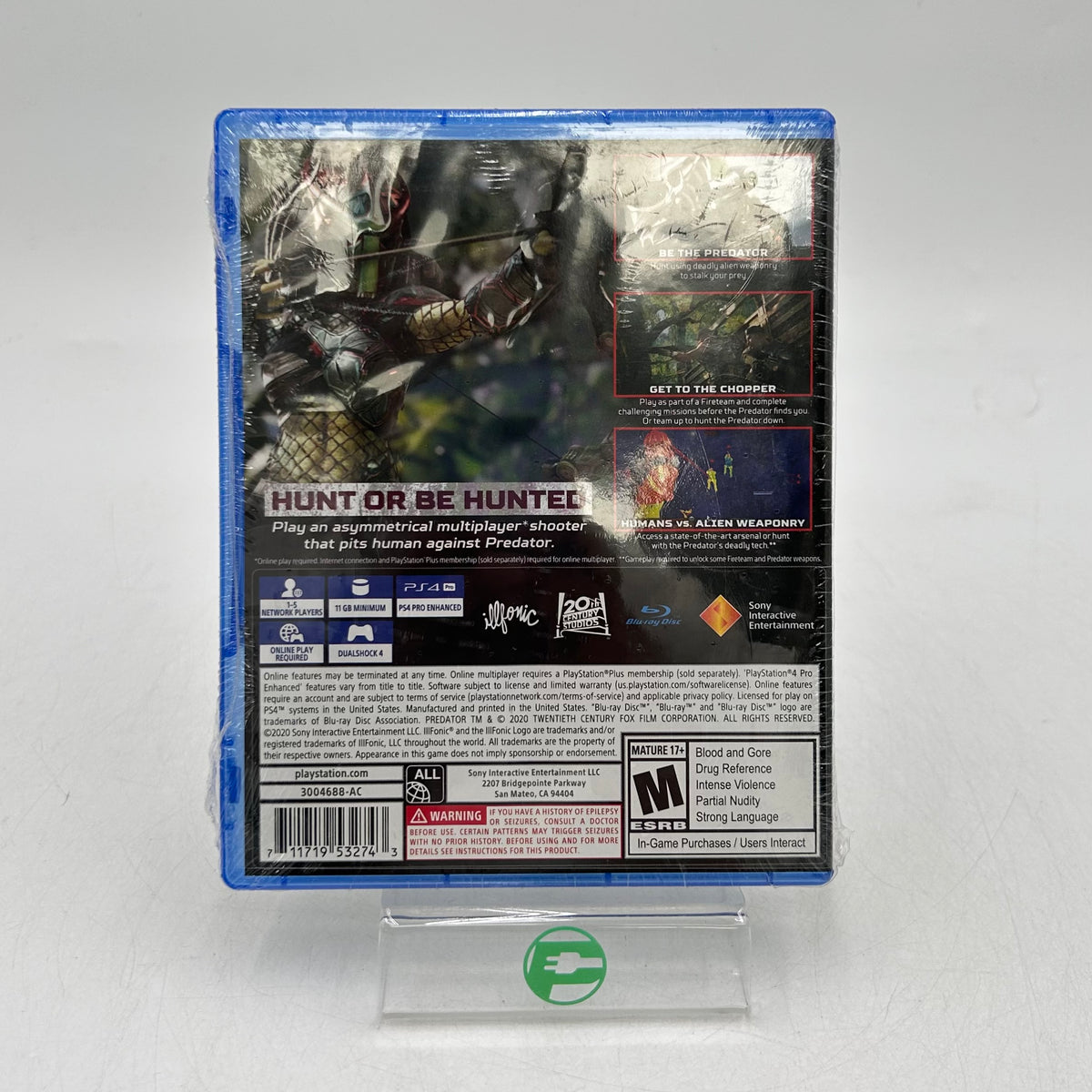 New Predator: Hunting Grounds (Sony PlayStation 4 PS4, 2020)