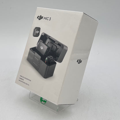 New DJI Mic 3 20Hz - 20kHz Wireless Microphone DAM001