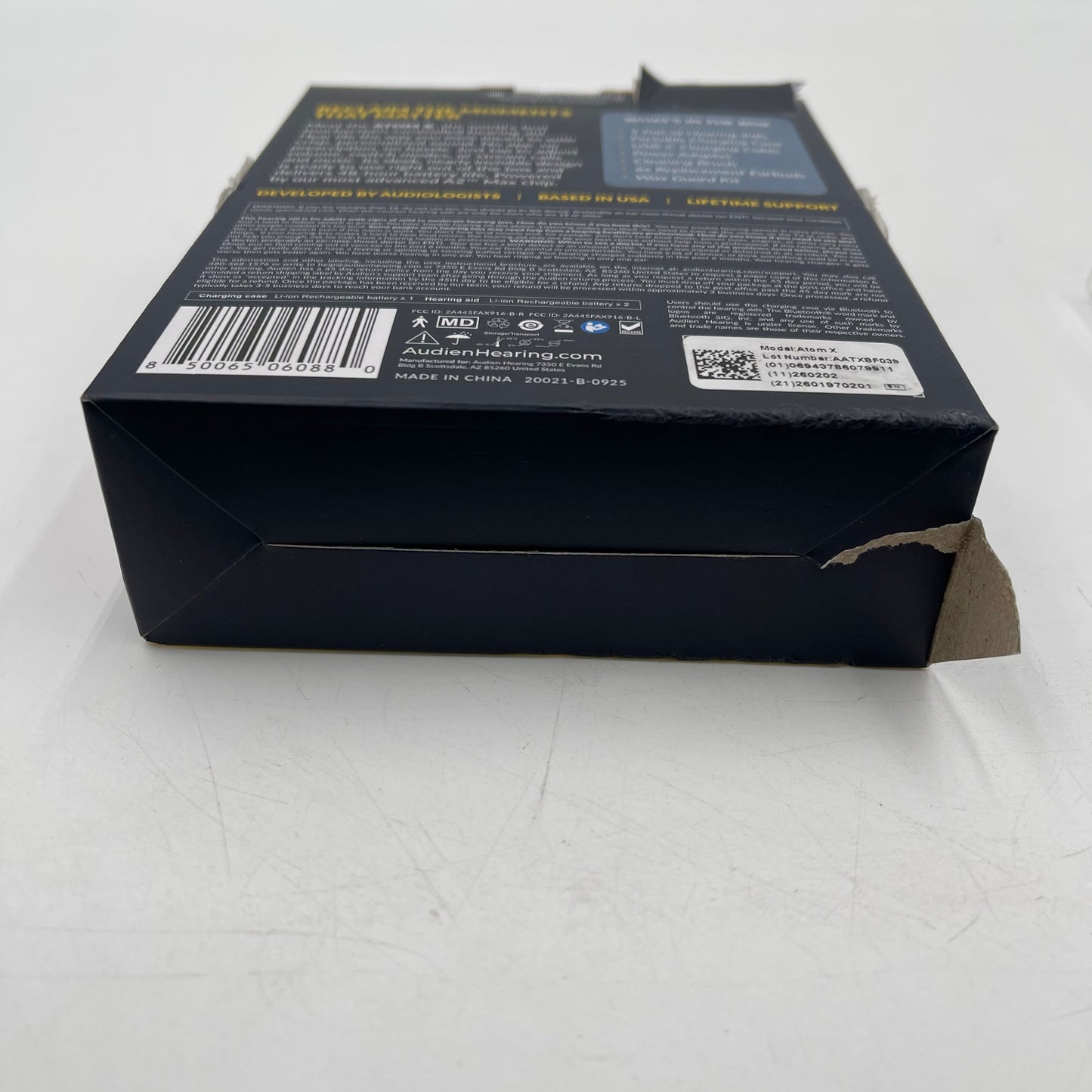 New Audien Atom X Rechargeable OTC Hearing Aids