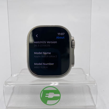 Unlocked Apple Watch Ultra 2 49MM Natural Titanium MREY3LW/A
