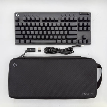 Logitech G Pro X TKL Lightspeed YR0085 Wireless Gaming Keyboard Black