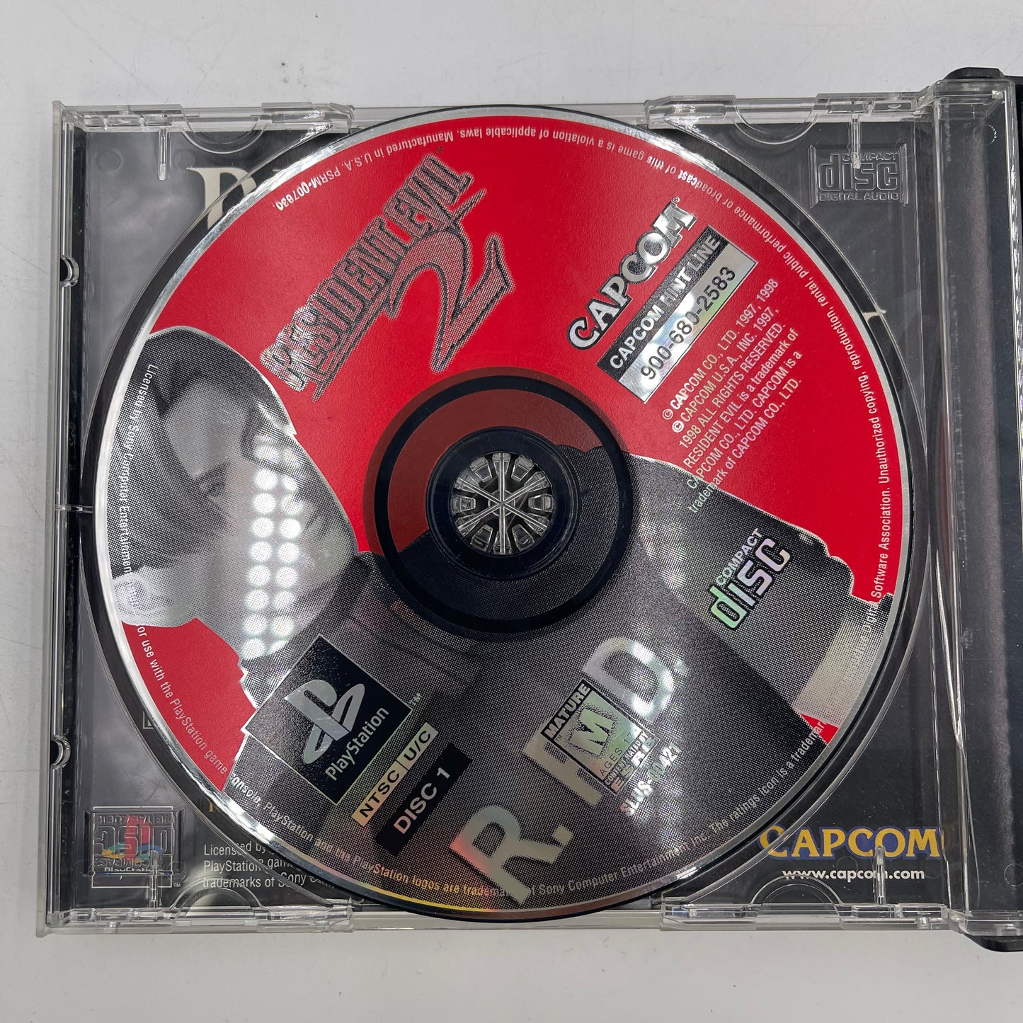 Resident Evil 2 (PlayStation 1 PS1, 1998)