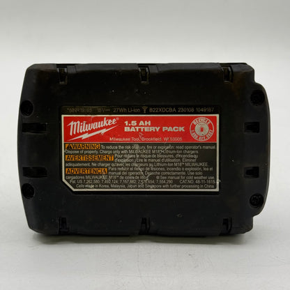 Milwaukee M18 REDLITHIUM CP1.5 18V Power Tool Battery 48-11-1815