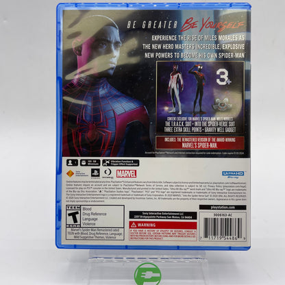 Spider Man Miles Morales (Sony PlayStation 5 PS5, 2020)