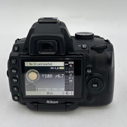 Nikon D5000 13.3MP Digital SLR DSLR Camera w/ Nikkor 18-55mm lens