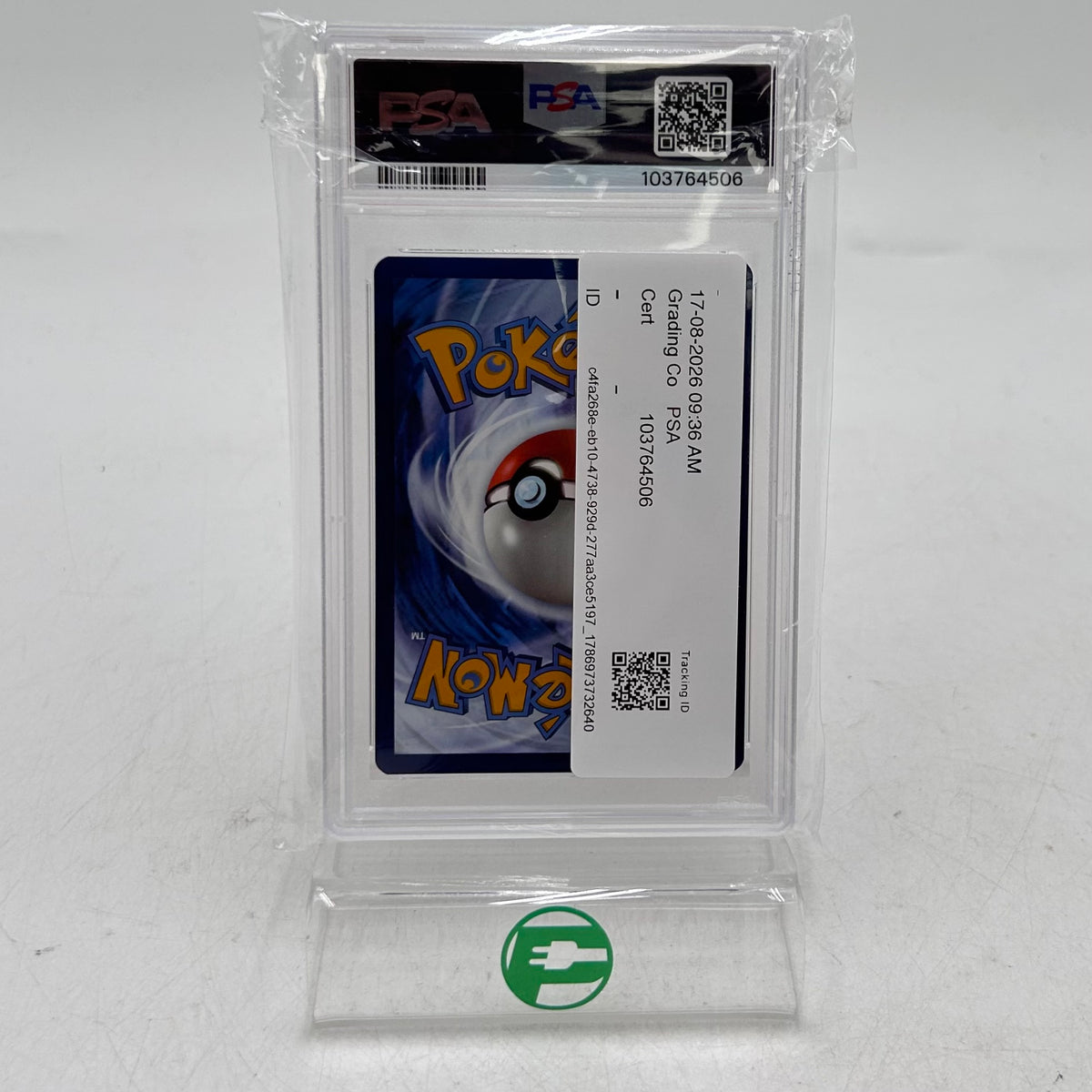 Pokémon TCG Scarlet & Violet Porygon-Z 214/182 Holo Textured ENG PSA 10
