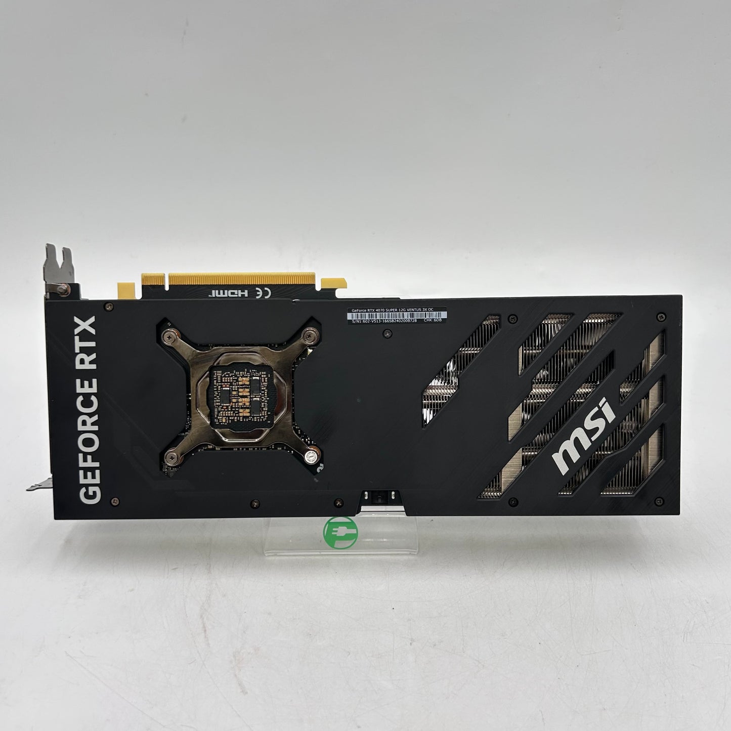 MSI GeForce RTX 4070 Super Ventus 3X OC 12GB GDDR6X Graphics Card 