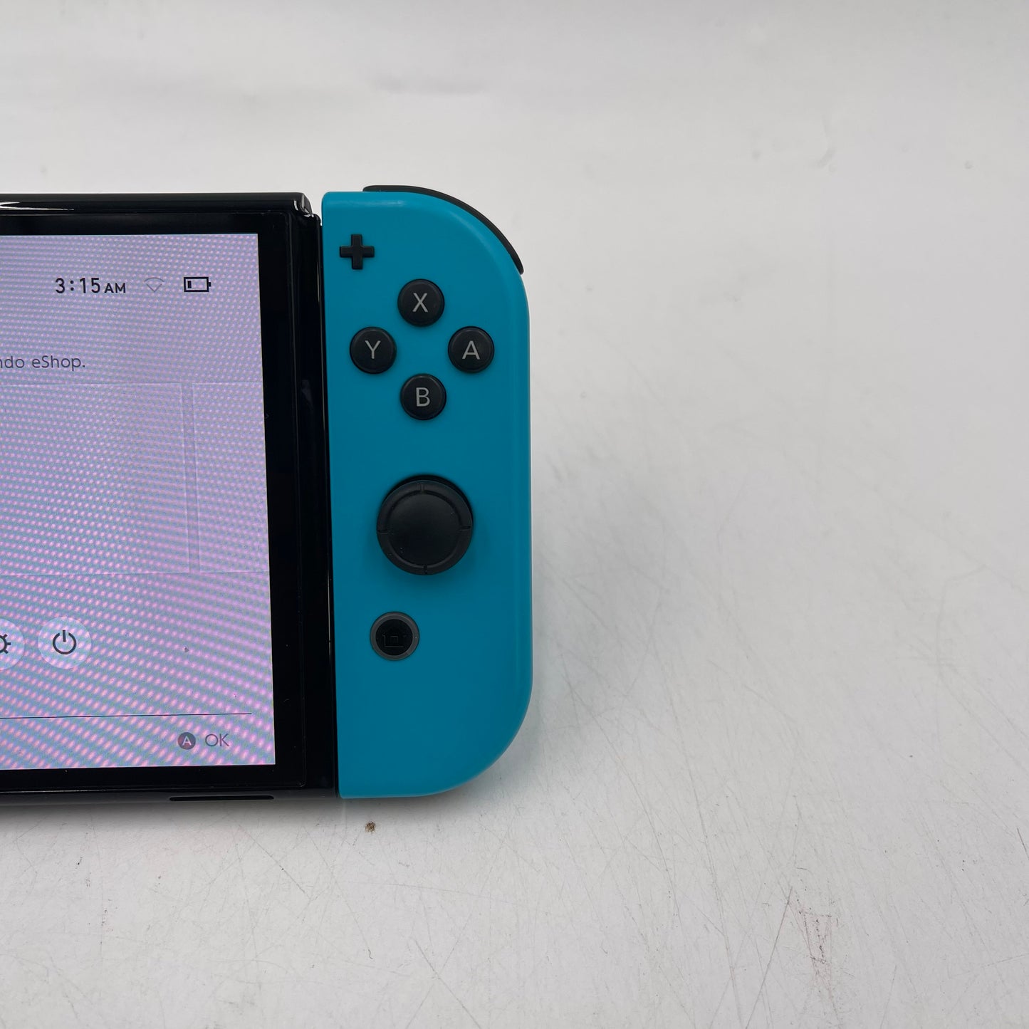Nintendo Switch OLED Console Gaming System HEG-001 Gray/Blue