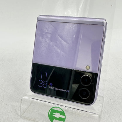 Unlocked Samsung Galaxy Z Flip3 8GB RAM 128GB SM-F711U Lavender READ