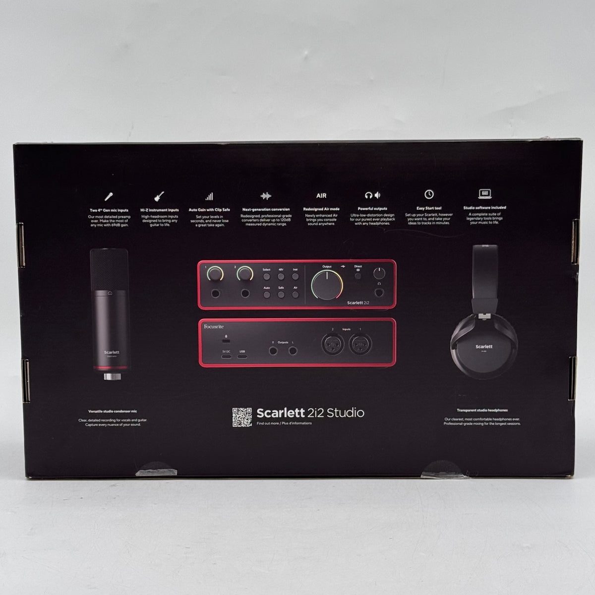 Scarlett 2i2 Studio USB Audio Interface AMS-SCARLETT-2I2-STU-4G