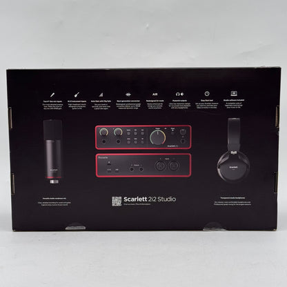 Scarlett 2i2 Studio USB Audio Interface AMS-SCARLETT-2I2-STU-4G