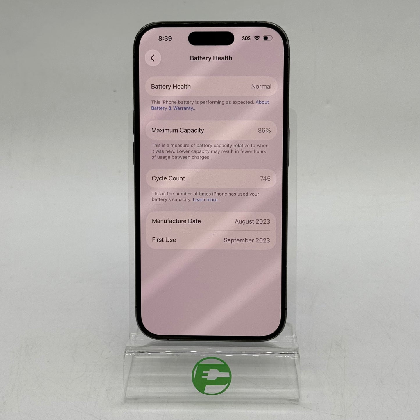 Factory Unlocked Apple iPhone 15 Pro 512GB Blue Titanium MTU03LL/A