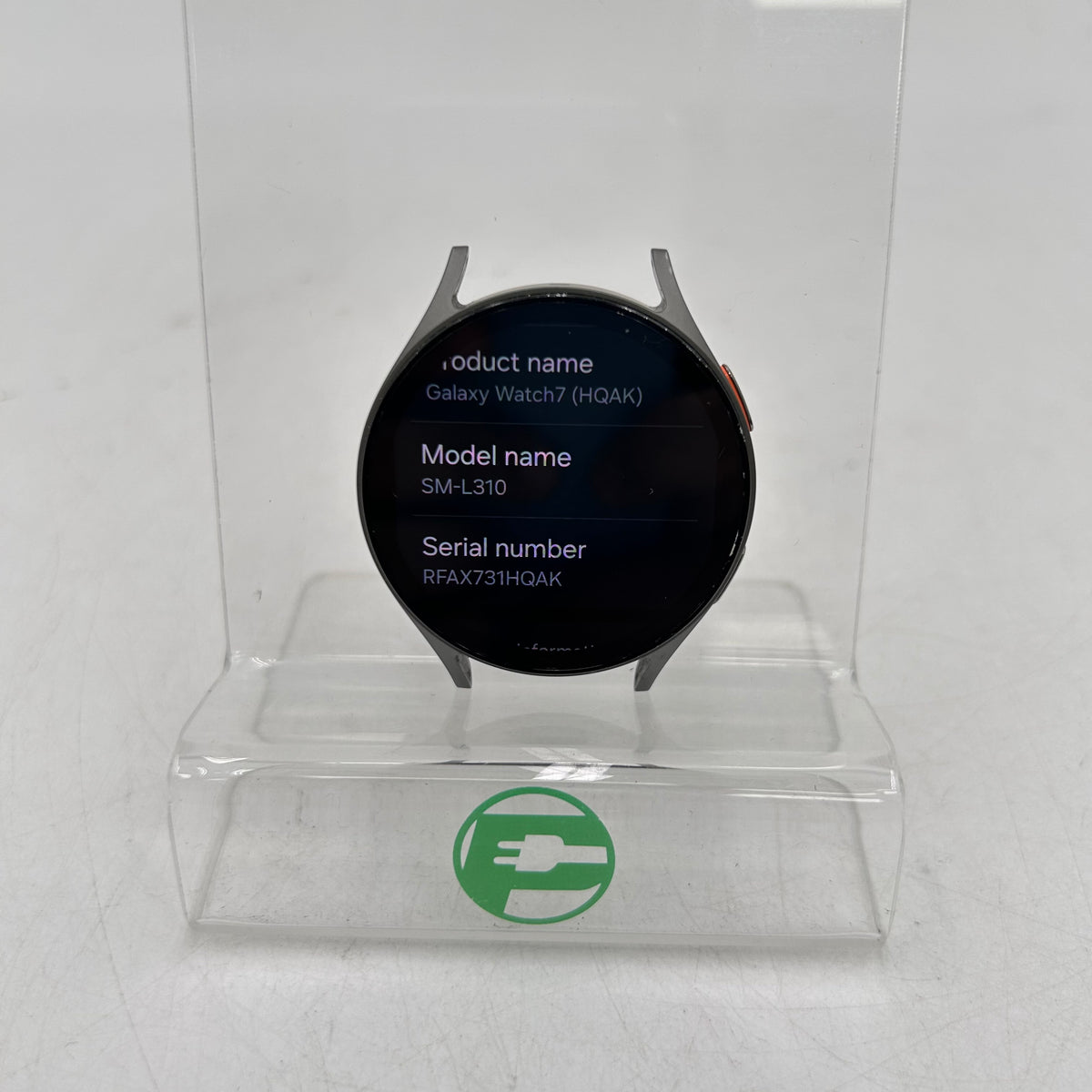 GPS Only Samsung Galaxy Watch7 Aluminum Smartwatch SM-L310 Face Only