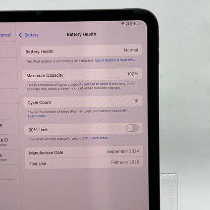 WiFi Only Apple iPad Pro 11" M4 512GB Space Black MVVC3LL/A