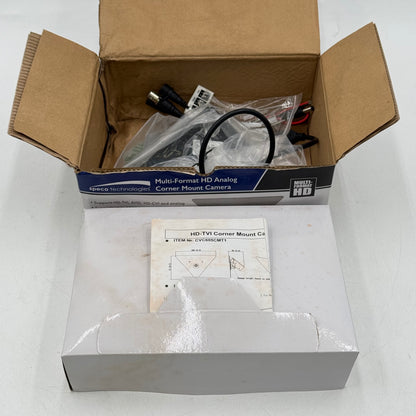 New Speco Technologies Multi-Format HD Analog Corner Mount Camera CVC605CMT1
