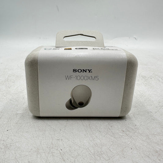 New Sony WF-1000XM5 Noise Cancelling Wireless Earbuds  Silver WF-1000XM5/SC